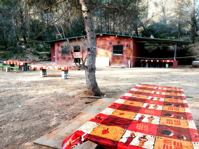 Mesas exteriores